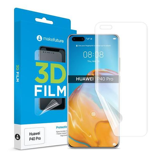 Захисна плівка MakeFuture Huawei P40 Pro 3D Film (MFT-HUP40P) фото №1