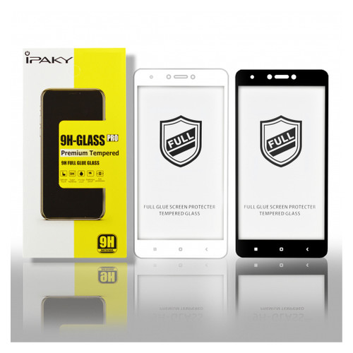 Защитное стекло iPaky iPhone 7+/8+ black фото №1