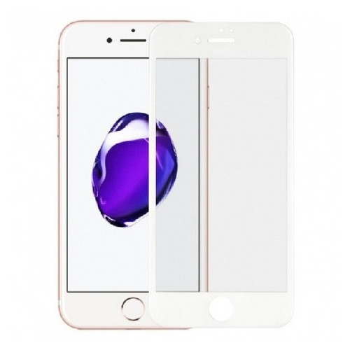 Захисне скло для Apple iPhone 6/6S White, 0.3мм, 4D ARC, Люкс (Z15302) фото №1