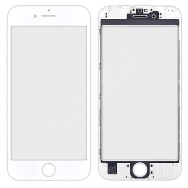 Скло дисплея (для переклейки) iPhone 6S (4.7) White complete with frame фото №1