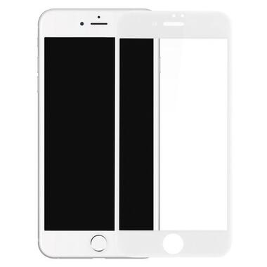 Захисне скло 5D для iPhone 6/6S White фото №1