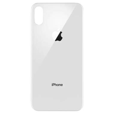 Скло корпусу Silver для Apple iPhone XS MAX фото №1