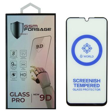 Захисне скло Premium Tempered Glass для Samsung Galaxy A34 SM-A346 (6.6) Black фото №3