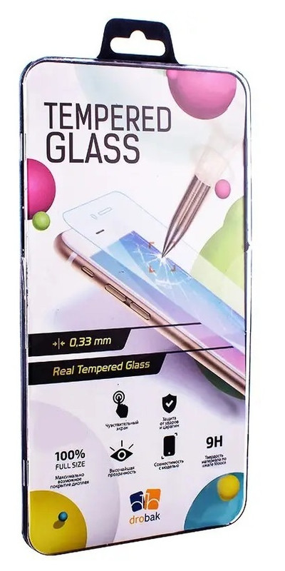 Захисне скло Drobak Tempered Glass Motorola Moto G8 (232377) фото №1