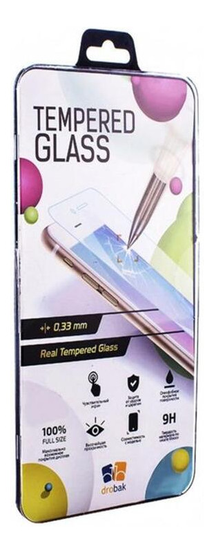 Захисне скло Drobak для Apple iPhone 12 Mini Black, 3D (232350) фото №1