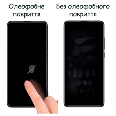 Скло захисне Drobak Anty Spy для Samsung Galaxy A53 5G (Black) (444455) фото №3