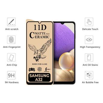 Скло захисне Drobak Matte Ceramics Samsung Galaxy A32 4G (494918) фото №2
