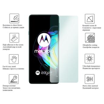 Скло захисне Drobak Motorola Moto Edge 20 Lite (606085) фото №2
