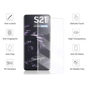 Скло захисне Drobak Samsung Galaxy S21 Ultra (464641) фото №2