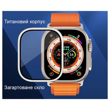 Скло захисне Drobak 3D Titanium A+ Apple Watch Ultra 2 | Ultra 49mm (323224) фото №2