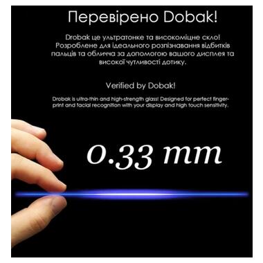 Стекло защитное Drobak Clear glass A+ Apple iPhone 16 Pro Max (151580) фото №4