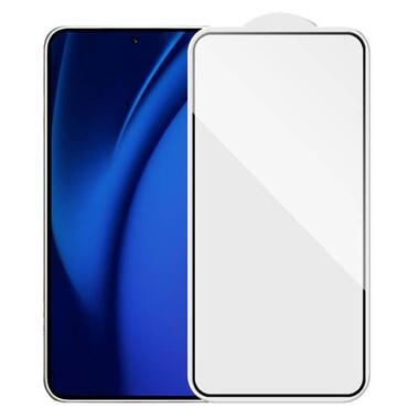 Захисне 2.5D скло Blueo Full Cover HD Samsung Galaxy S23+ Чорний фото №6