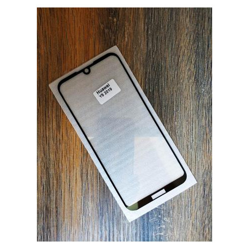 Захисне скло Coverphone Full Glue Huawei Y5 2019 Чорне 5D фото №1