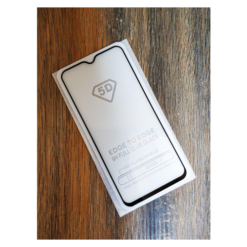 Захисне скло Coverphone Full Glue Samsung A40 2019 Galaxy A405f із чорною рамкою 5D фото №1