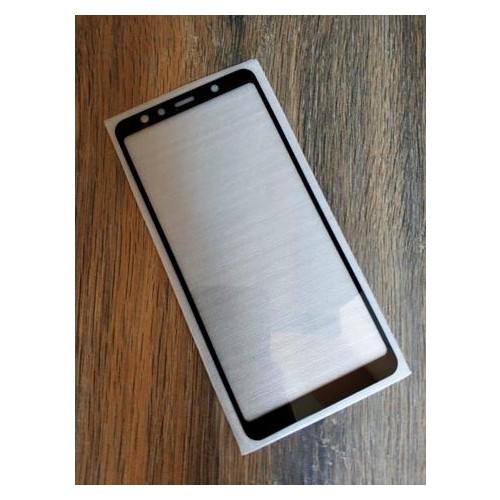 Захисне скло Coverphone Full Glue Samsung A7 2018 A750 із чорною рамкою 5D фото №1