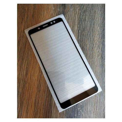 Захисне скло Coverphone Full Glue Xiaomi Redmi Note 5 із чорною рамкою 5D фото №1