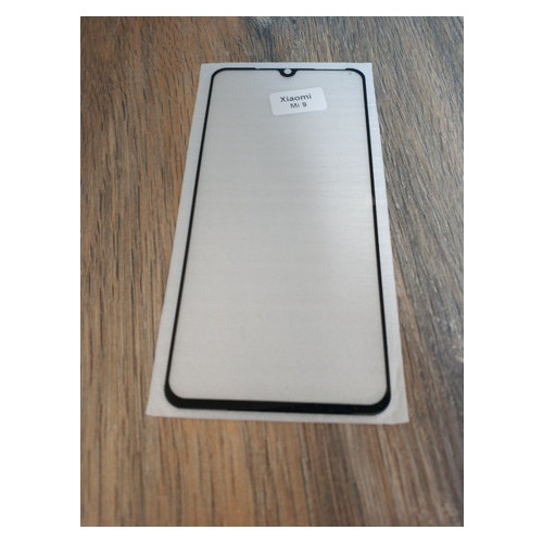 Захисне скло Coverphone Full Glue Xiaomi Mi 9 чорна рамка 5D фото №1