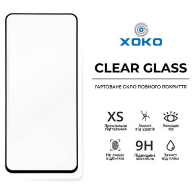 Стекло защитное XoKo Full Cover Ultra-Thin iPhone 14 Pro Max Black 2 pcs (XK-FCU-AP-IP14PM) фото №4