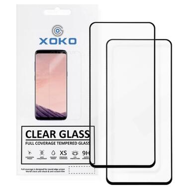 Стекло защитное XoKo Full Cover Ultra-Thin Samsung A736 (A73) Black 2 pcs (XK-FCU-SM-A73) фото №1