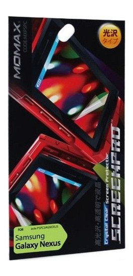 Захисна плівка Momax Samsung i9250 Galaxy Nexus crystal clear (глянцева) (PSPCSAGNEXUS) фото №1