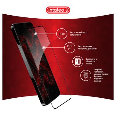 Стекло защитное Intaleo Full Glue Xiaomi 13 Black (1283126559327) фото №4