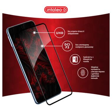 Стекло защитное Intaleo Full Glue Google Pixel 8 Pro Black (1283126582745) фото №4