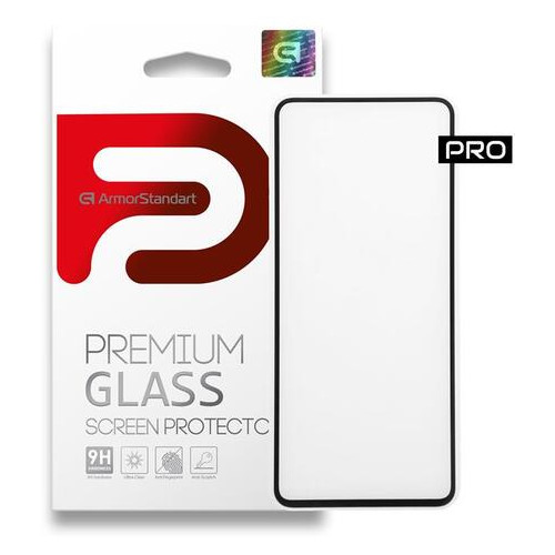 Захисне скло Armorstandart Pro Xiaomi Poco F2 Black 0.33mm (ARM56250-GPR-BK) фото №1