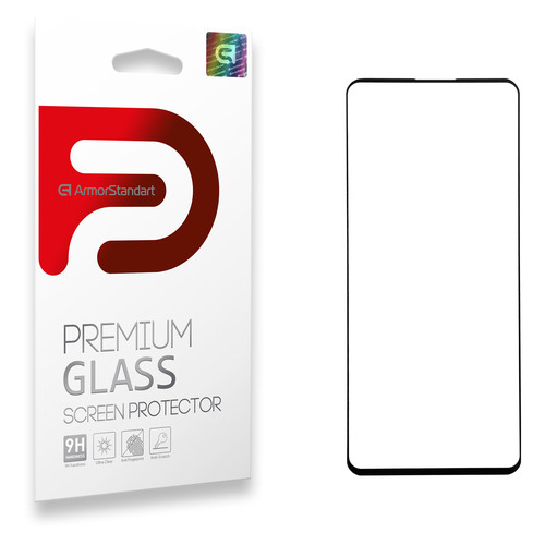 Захисне скло Armorstandart Full Glue Xiaomi Pocophone F2 Pro Black (ARM56263-GFG-BK) фото №1