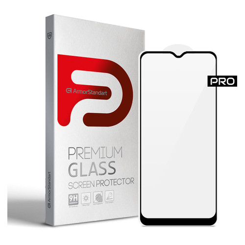 Защитное стекло ArmorStandart Pro Motorola E20 Black (ARM60530) фото №1