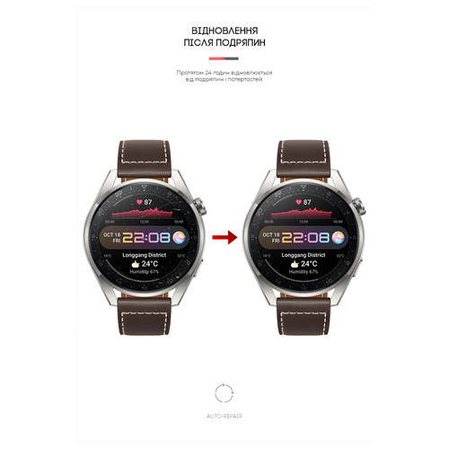 Гідрогелева плівка ArmorStandart Huawei Watch 3 Pro 48mm 6 шт. (ARM62596) фото №3