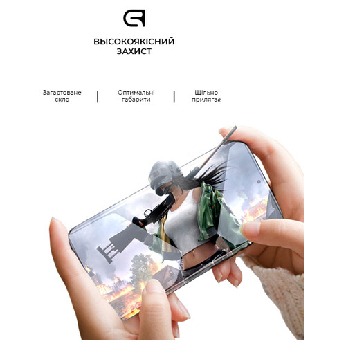 Захисне скло ArmorStandart Full Glue HD Samsung A53 5G (A536) Black (ARM66046) фото №3