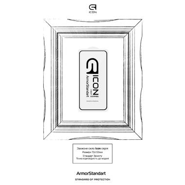 Защитное стекло ArmorStandart Icon Samsung S23FE 5G Black (ARM69568) фото №3