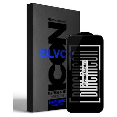 Защитное стекло ArmorStandart Space Black Icon Samsung S22 / S23 (ARM76117) фото №1