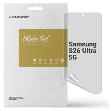 Пленка защитная Armorstandart hydrogel Anti-spy Samsung S26 Ultra 5G (ARM88732) фото №1