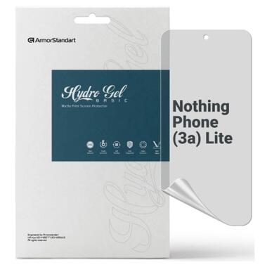 Пленка защитная Armorstandart hydrogel Matte Nothing Phone (3a) Lite (ARM90797) фото №1