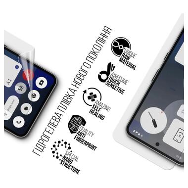 Пленка защитная Armorstandart hydrogel Nothing Phone (3a) Lite (ARM90794) фото №2