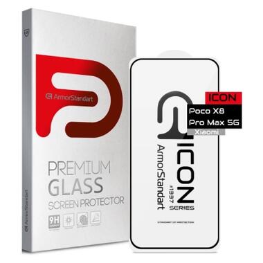 Стекло защитное Armorstandart Icon Xiaomi Poco X8 Pro Max 5G (ARM90695) фото №1