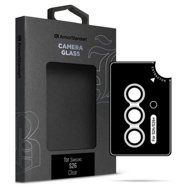 Стекло защитное Armorstandart Supreme BI camera Samsung S26 Clear (ARM90421) фото №1