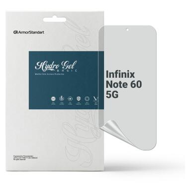 Пленка защитная Armorstandart hydrogel Matte Infinix Note 60 5G (ARM91518) фото №1