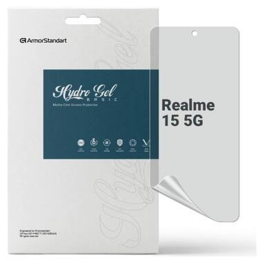 Пленка защитная Armorstandart hydrogel Matte Realme 15 5G (ARM89882) фото №1