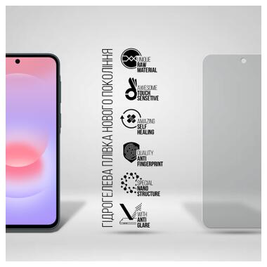 Пленка защитная Armorstandart hydrogel Matte Samsung A37 5G (ARM89625) фото №2