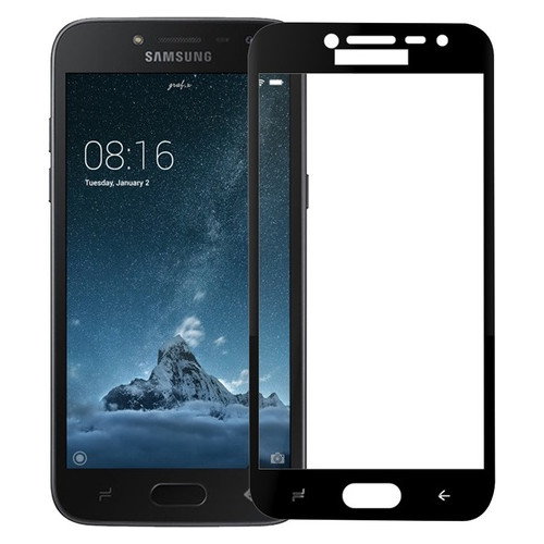 Захисне скло Tempered Glass 3D Full Glue Samsung Galaxy J2 2018 J250 black фото №1