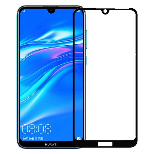Захисне скло Tempered Glass 3D Full Glue Huawei Y7 2019 / Y7 Prime 2019 black фото №1