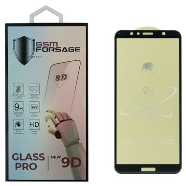 Захисне скло Premium Tempered Glass для Huawei Y6 Prime 2018 / Honor 7A Pro (5.7) Black фото №1