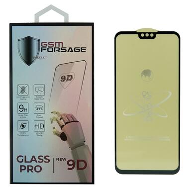 Захисне скло Premium Tempered Glass для Huawei Y9 2019 / Enjoy 9 Plus (6.5) Black фото №1