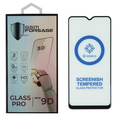 Захисне скло Premium Tempered Glass для Samsung Galaxy A20S SM-A207 (6.49) Black фото №1