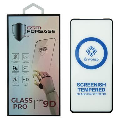 Захисне скло Premium Tempered Glass для Samsung Galaxy A71 / M51 / Note 10 Lite (6.7) Black фото №1