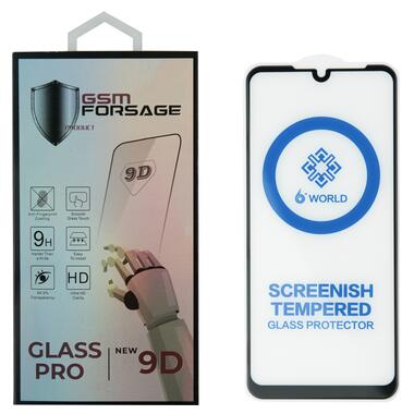Захисне скло Premium Tempered Glass для Xiaomi Redmi Note 7 / Redmi Note 7 Pro (6.3) Black фото №1