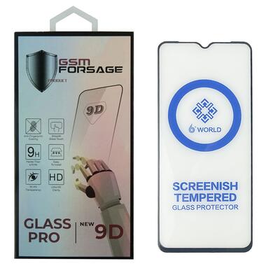Защитное стекло Premium Tempered Glass для Oppo A17/A17K/A57S/A77 4G 6.55 Black фото №1
