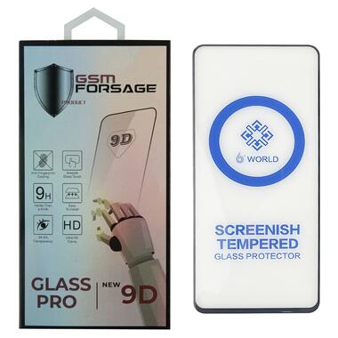 Защитное стекло Premium Tempered Glass для Oppo A98 5G/Oppo A1 5G/Nord CE3 Lite 5G 6.7 Black фото №1